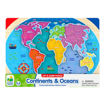 Picture of WOODEN PUZZLE - CONTINENTS & OCEANS